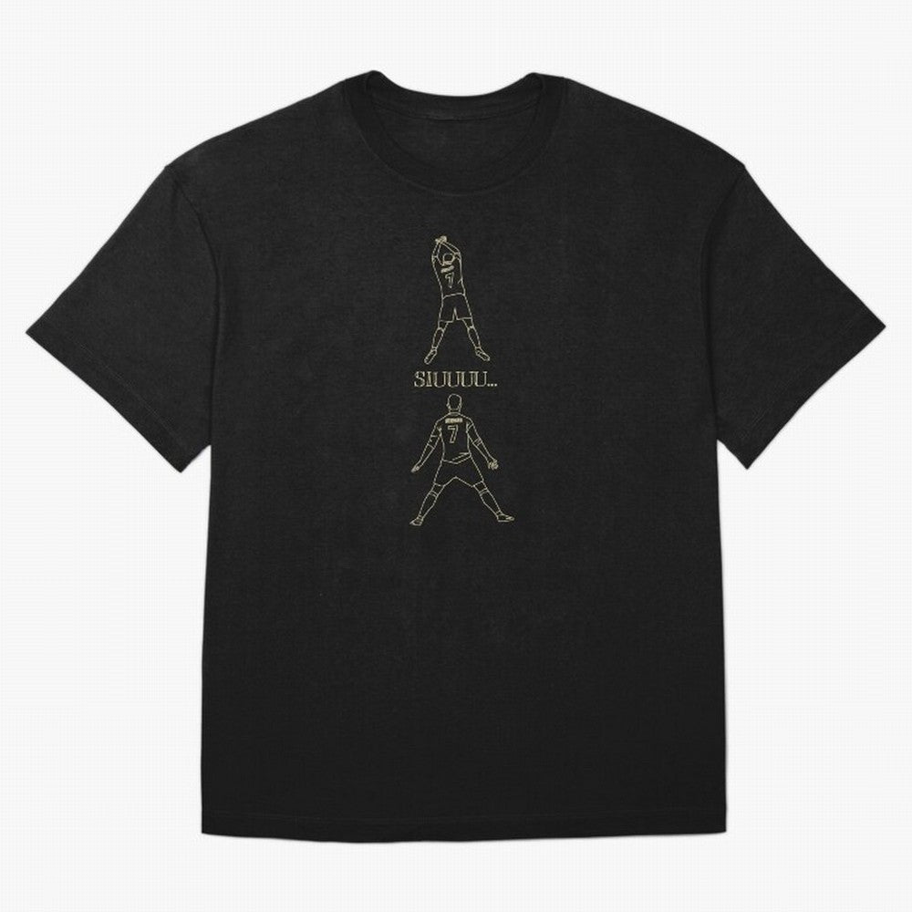Cristiano Ronaldo siuuu Oversized T-Shirt Fuel Your Fan Pride for FIFA World Cup 2026 Spirit, Built around Brazil, Haaland, Soccer Culture, Superstar Moments, National Team Dreams and Competitive Fire; Perfect for Supporters Who Want Bold Football