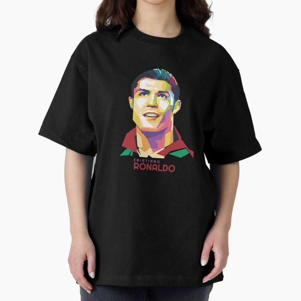 Cristiano Ronaldo Oversized T-Shirt Bring FIFA World Cup 2026 USA Canada Mexico Made for Neymar, Argentina, France and Brazil Energy, Soccer Culture, Superstar Moments, National Team Dreams and Competitive Fire; Ideal for Football Dads, Football