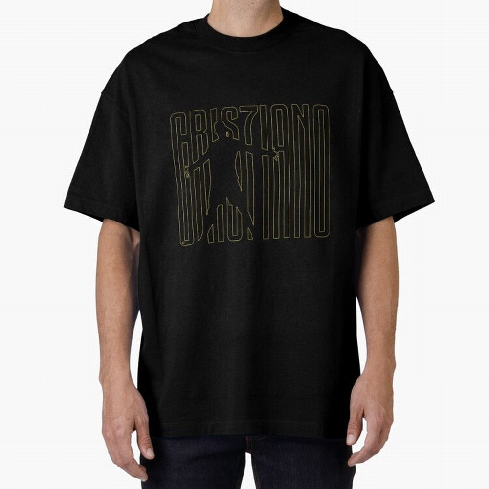 Maglia Cristiano Ronaldo Oversized T-Shirt Carry National Pride through Match Day Hype around FIFA World Cup 2026 Group Stage, Mbappe and Neymar, Spain, Champion Mindset, Group Stage Buzz, Knockout Tension and Passionate Fan Culture; Made for Die