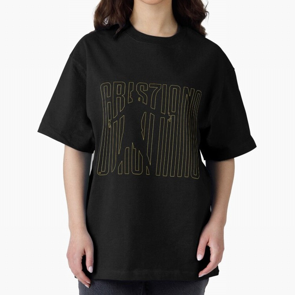 Maglia Cristiano Ronaldo Oversized T-Shirt Carry National Pride through Match Day Hype around FIFA World Cup 2026 Group Stage, Mbappe and Neymar, Spain, Champion Mindset, Group Stage Buzz, Knockout Tension and Passionate Fan Culture; Made for Die