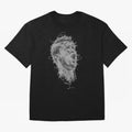Painting Ronaldo Art Oversized T-Shirt Celebrate Soccer Greatness during FIFA World Cup 2026 Featuring Neymar, Brazil, Portugal and Argentina Energy, Global Supporter Spirit, Legendary Goals, National Colors and Tournament Celebration; Made for