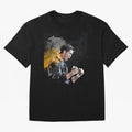 CRISTIANO RONALDO PAINTING Oversized T-Shirt Keep Football History Alive during FIFA World Cup 2026 Group Stage Driven by Mbappe, France Energy, Global Supporter Spirit, Legendary Goals, National Colors and Tournament Celebration; Perfect for Fans,