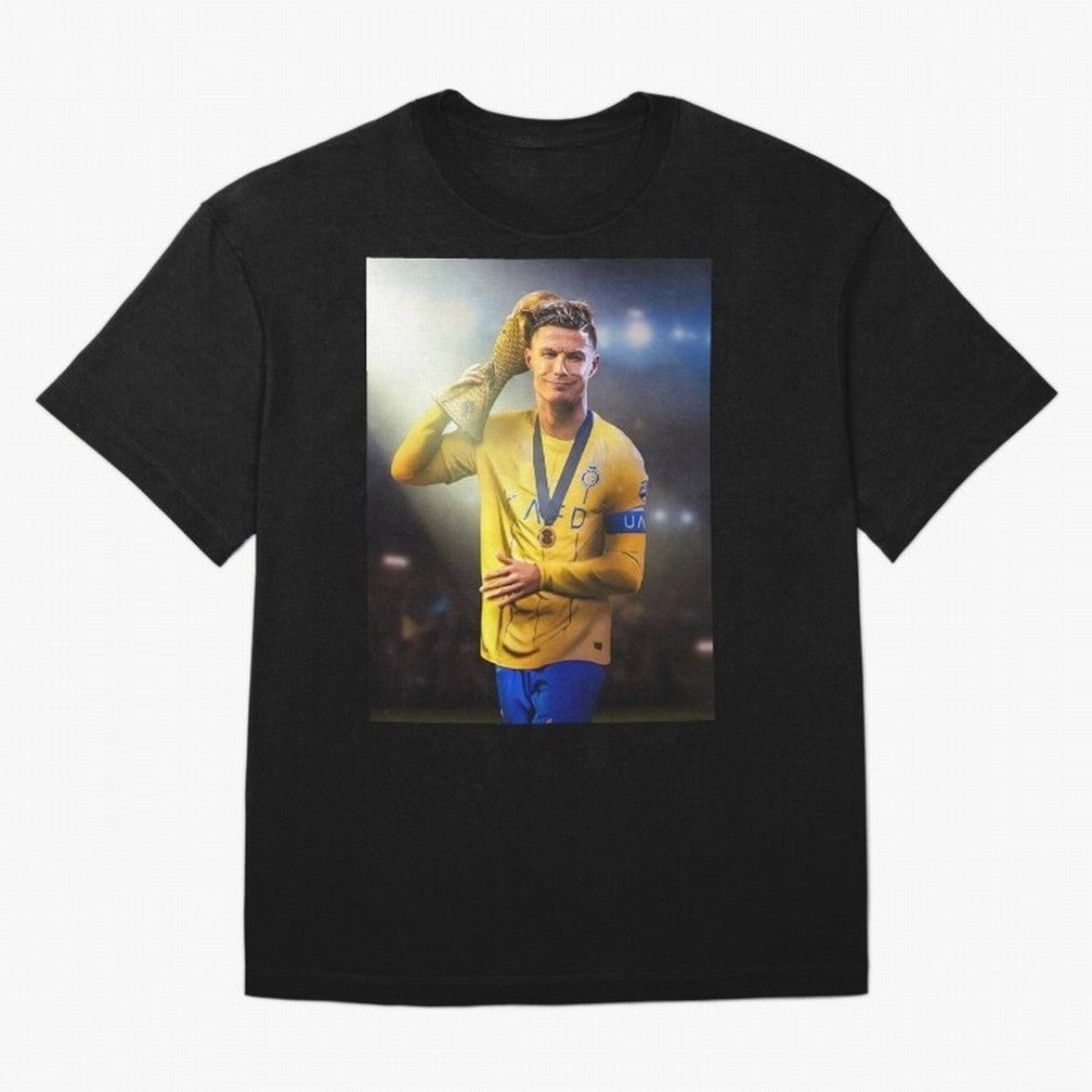 Cristiano Ronaldo Oversized T-Shirt Feel FIFA World Cup 2026 Group Stage for Fans of Mbappe and Neymar and Germany, Bringing Worldwide Fan Energy, Dramatic Goals, Stadium Lights and Championship Celebrations; Perfect for Supporters Who Want Bold