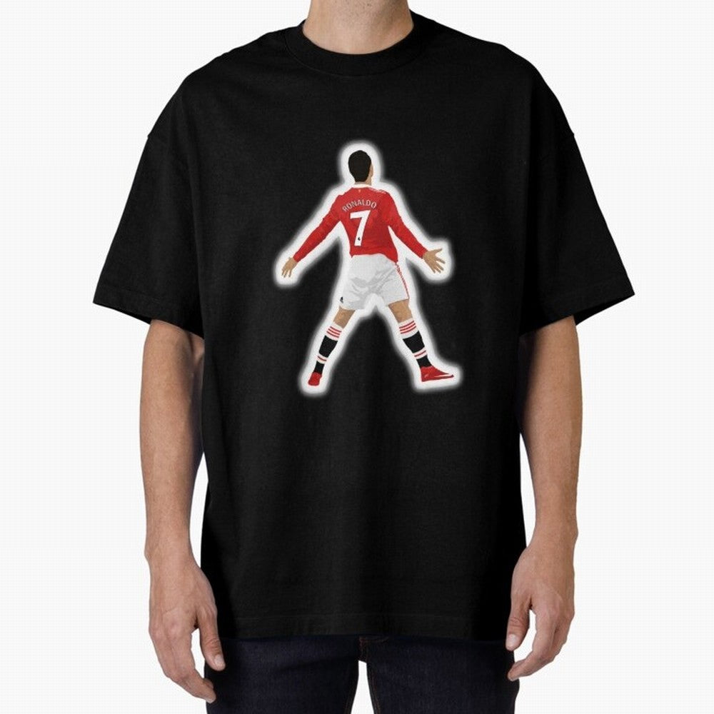 Art Cristiano Ronaldo Oversized T-Shirt Feel International Energy from FIFA World Cup 2026 USA Canada Mexico Spirit, Centered on Portugal, Spain and Germany, Messi, CR7 and Mbappe, Game Day Rituals, Football Legends, Country Pride and the Road to