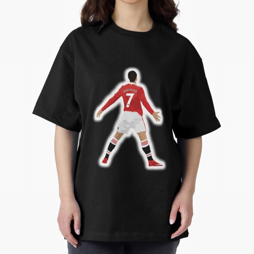 Art Cristiano Ronaldo Oversized T-Shirt Feel International Energy from FIFA World Cup 2026 USA Canada Mexico Spirit, Centered on Portugal, Spain and Germany, Messi, CR7 and Mbappe, Game Day Rituals, Football Legends, Country Pride and the Road to