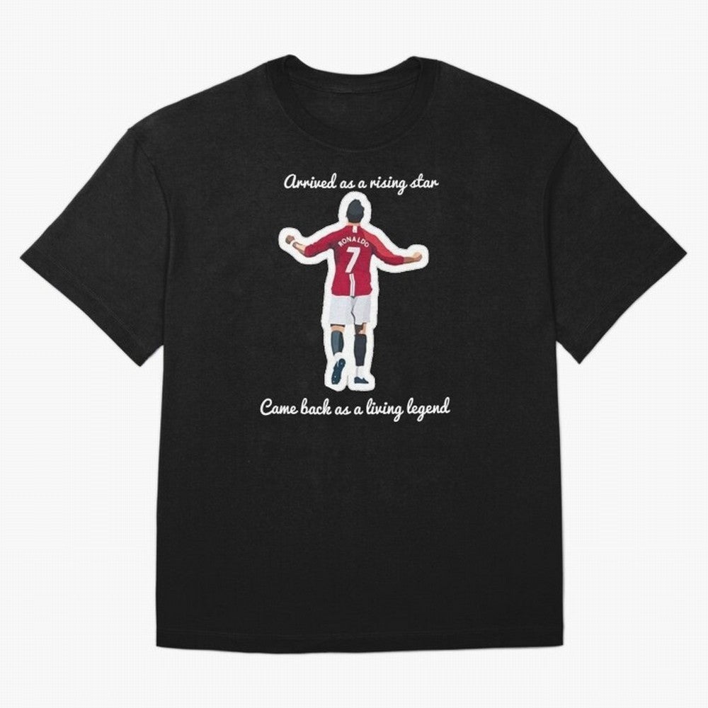 Cristiano Ronaldo Manchester United Siu Siuuu MUFC Oversized T-Shirt Bring a Vintage Feel to FIFA World Cup 2026 Group Stage Inspired by Cristiano Ronaldo, Haaland and CR7, Germany Energy, Football History, Final Match Energy, Crowd Noise and Once