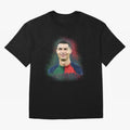 Cristiano Ronaldo digital art Oversized T-Shirt Experience the Global Stage of FIFA World Cup 2026 Group Stage for Fans of Messi and Cristiano Ronaldo and Brazil, Bringing Stadium Chants, National Pride, Trophy Dreams and Unforgettable Football