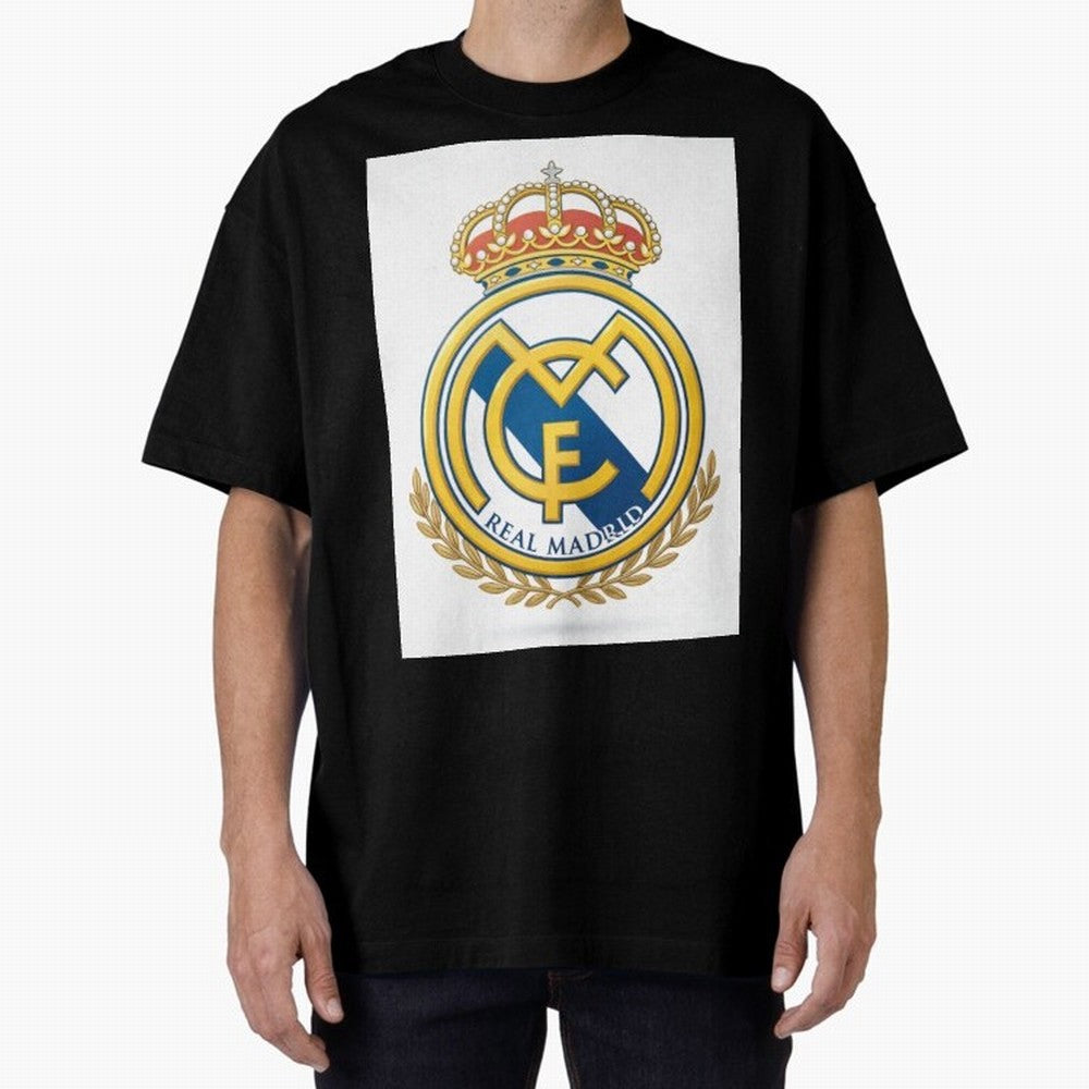 Real Futbol Bernab¨¦u Oversized T-Shirt Stand Out with Spirit from Global Football Passion for FIFA World Cup 2026 Group Stage, Highlighting Messi, Neymar and Mbappe, Argentina, Stadium Memories, Football Loyalty, International Chants and