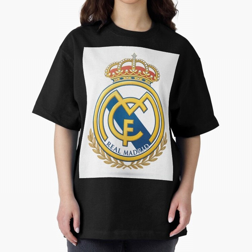 Real Futbol Bernab¨¦u Oversized T-Shirt Stand Out with Spirit from Global Football Passion for FIFA World Cup 2026 Group Stage, Highlighting Messi, Neymar and Mbappe, Argentina, Stadium Memories, Football Loyalty, International Chants and