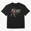 Cr7 Cristiano Ronaldo Signature Oversized T-Shirt Relive Legendary Nights from the FIFA World Cup 2026 USA Canada Mexico Journey through Messi, CR7 and Mbappe Highlights, Brazil Pride, Worldwide Fan Energy, Dramatic Goals, Stadium Lights and
