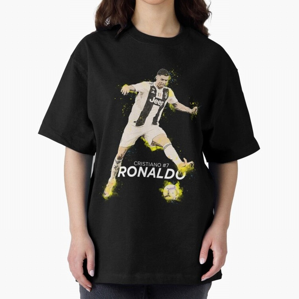 Cristiano Ronaldo Cristiano Ronaldo Oversized T-Shirt Remember the FIFA World Cup 2026 Journey through Neymar, Haaland and Cristiano Ronaldo Highlights, Brazil, Portugal and Argentina Pride, Match Day Excitement, Supporter Culture, Golden Goals and