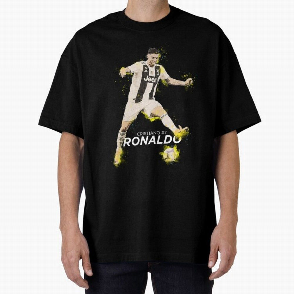 Cristiano Ronaldo Cristiano Ronaldo Oversized T-Shirt Remember the FIFA World Cup 2026 Journey through Neymar, Haaland and Cristiano Ronaldo Highlights, Brazil, Portugal and Argentina Pride, Match Day Excitement, Supporter Culture, Golden Goals and