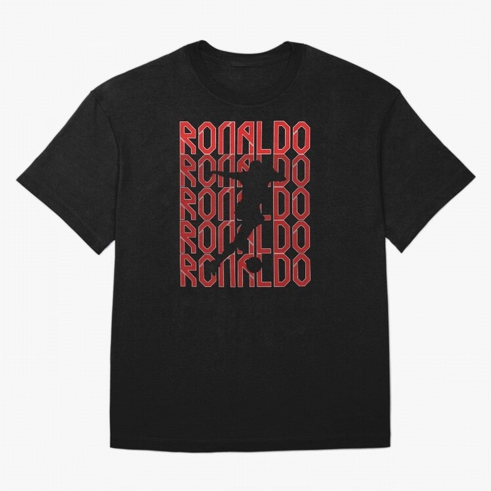 Cristiano Ronaldo Oversized T-Shirt Feel Match Day Hype around FIFA World Cup 2026 Group Stage, Haaland, Portugal, Spain and Germany, Match Day Excitement, Supporter Culture, Golden Goals and Global Football Passion; Made for Collectors Who Enjoy