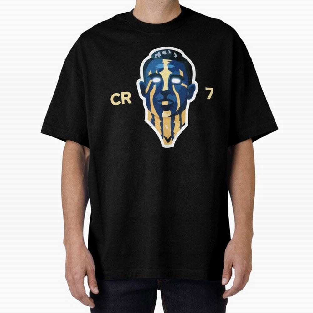 cristiano ronaldo cristiano ronaldo Oversized T-Shirt Celebrate Unforgettable Nights in Global Football Passion for FIFA World Cup 2026 USA Canada Mexico, Capturing Cristiano Ronaldo, Haaland and CR7, Germany, Retro Football Energy, Iconic