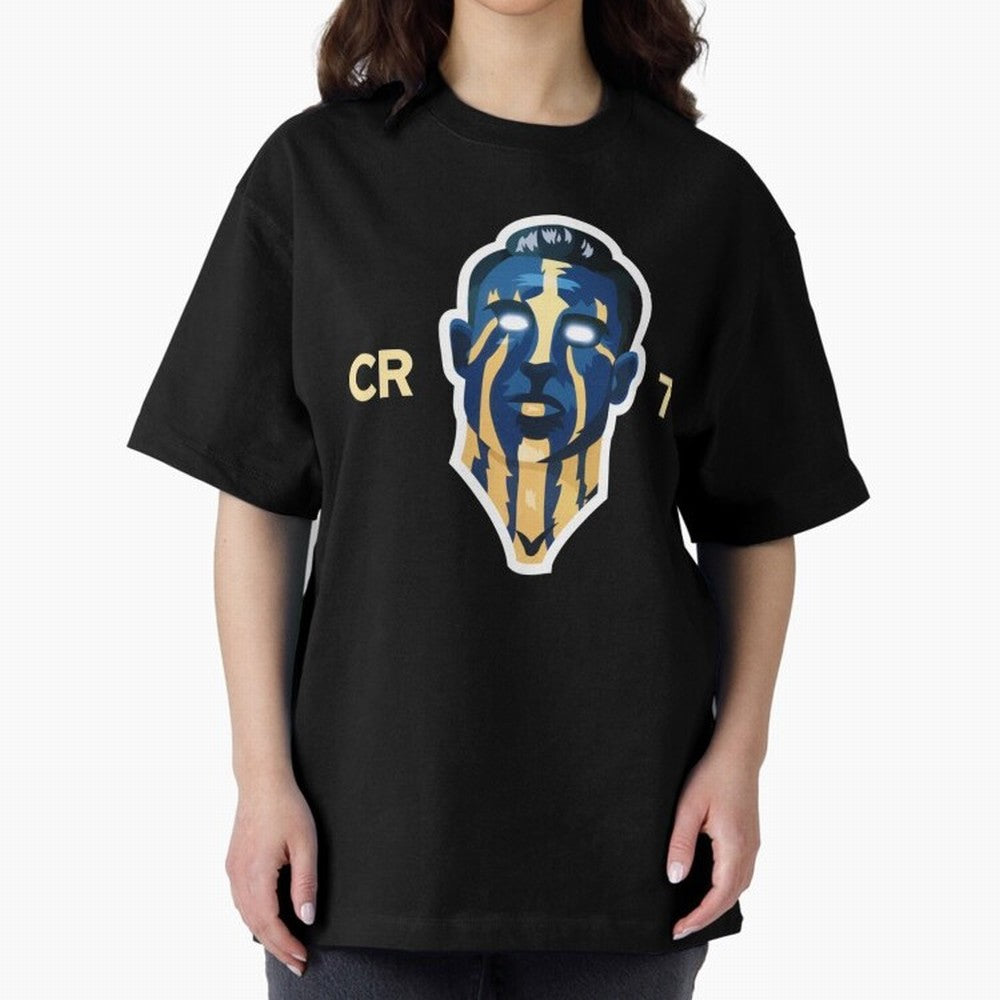cristiano ronaldo cristiano ronaldo Oversized T-Shirt Celebrate Unforgettable Nights in Global Football Passion for FIFA World Cup 2026 USA Canada Mexico, Capturing Cristiano Ronaldo, Haaland and CR7, Germany, Retro Football Energy, Iconic
