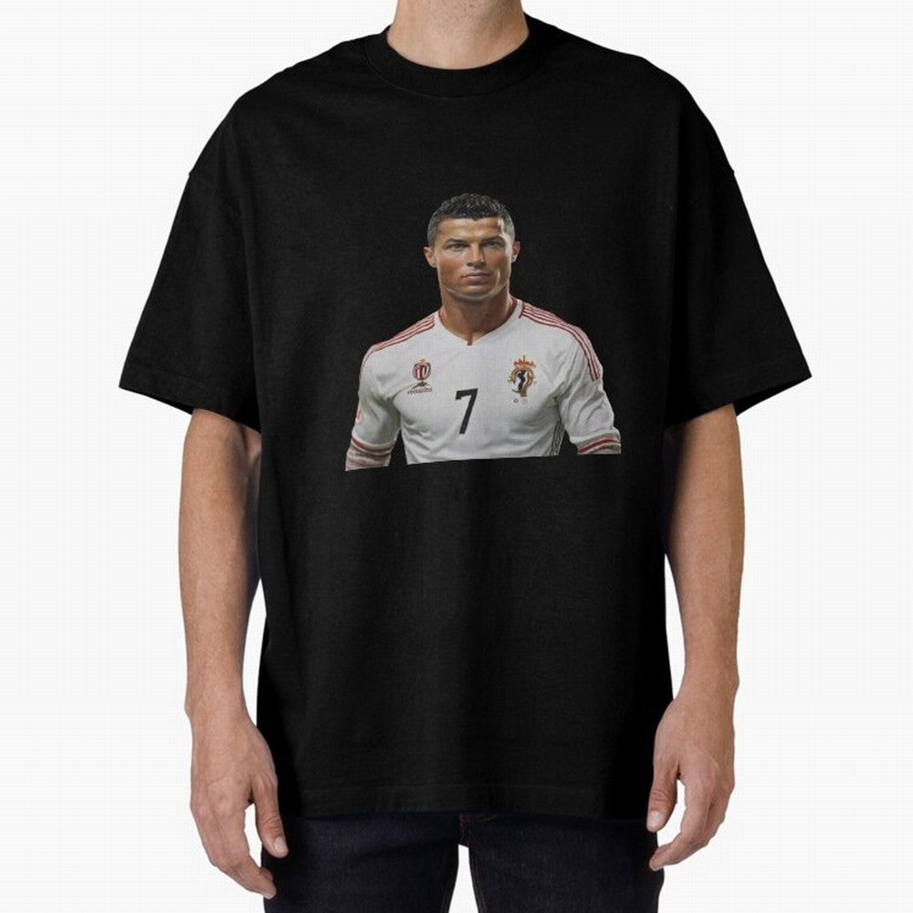 Sticker Ronaldo 2024 Oversized T-Shirt Treasure FIFA World Cup 2026 USA Canada Mexico Built around Neymar, England, France and Netherlands Energy, Stadium Chants, National Pride, Trophy Dreams and Unforgettable Football Memories; Ideal for Fans Who