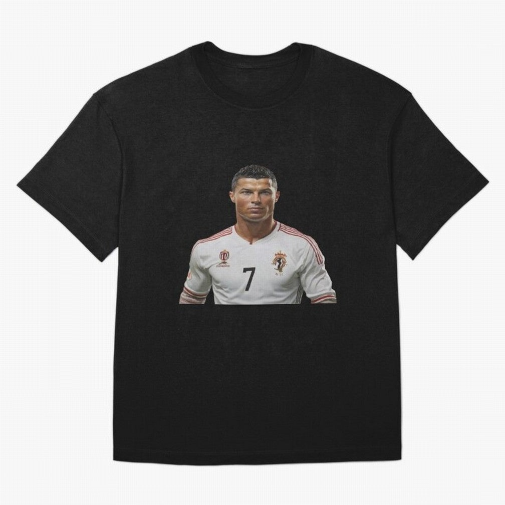 Sticker Ronaldo 2024 Oversized T-Shirt Treasure FIFA World Cup 2026 USA Canada Mexico Built around Neymar, England, France and Netherlands Energy, Stadium Chants, National Pride, Trophy Dreams and Unforgettable Football Memories; Ideal for Fans Who