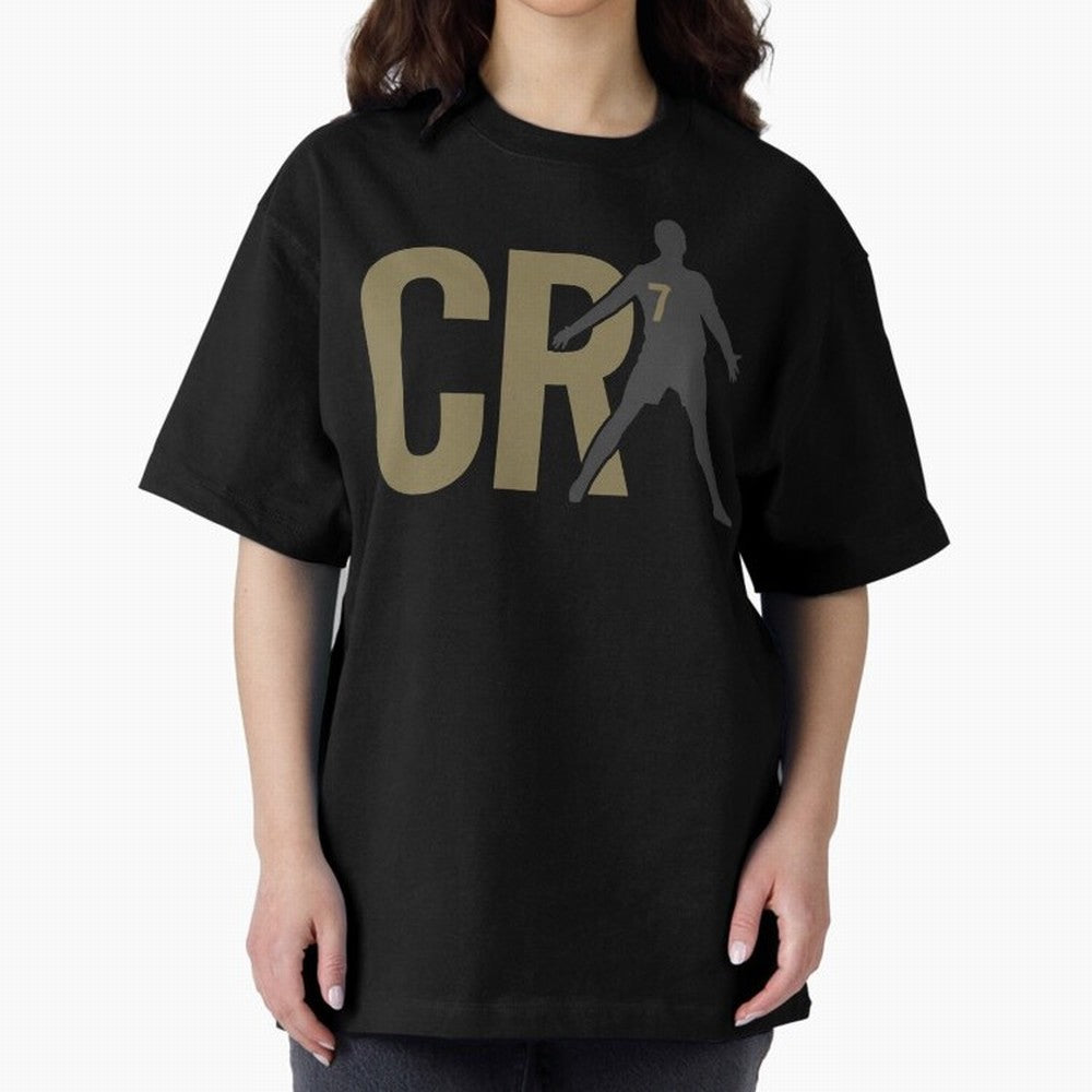 CR7 - Cristiano Ronaldo Oversized T-Shirt Carry National Pride through Match Day Hype around FIFA World Cup 2026 Group Stage, CR7, France and Portugal, Stadium Memories, Football Loyalty, International Chants and Championship Tradition; Great for