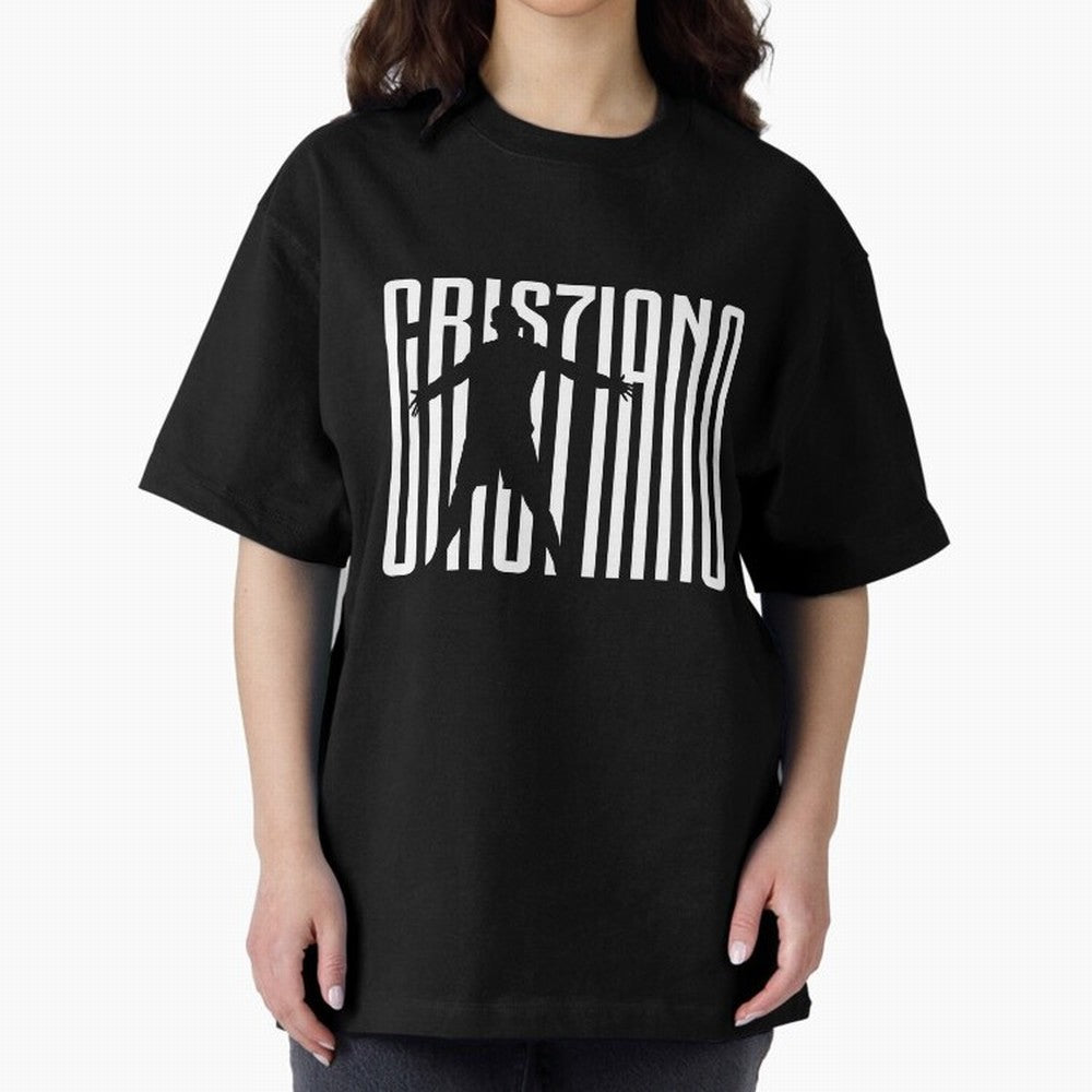 Cristiano Ronaldo Oversized T-Shirt Enjoy FIFA World Cup 2026 Featuring Mbappe, France and Portugal Energy, Tournament Hype, Historic Matchups, Family Viewing Parties and Global Sports Pride; Created for Match Day Parties, Soccer Gifts, Fan Photos,