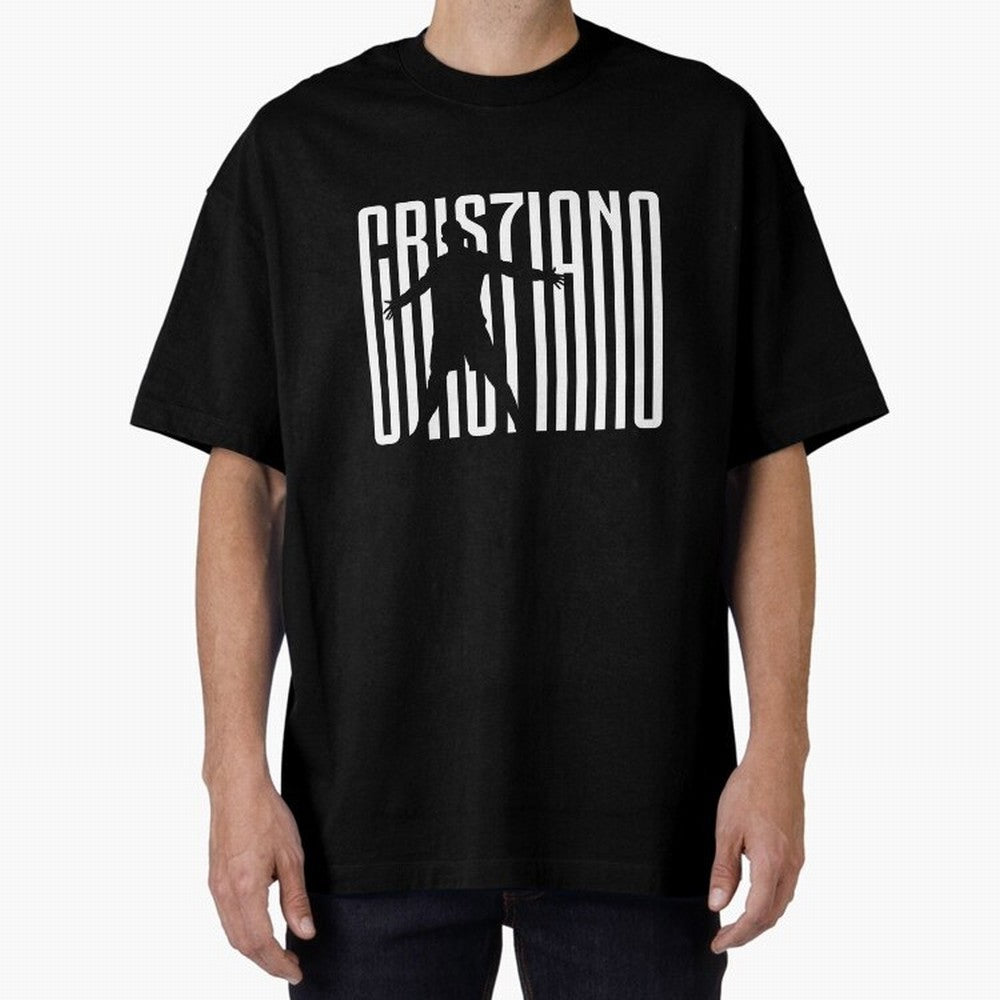 Cristiano Ronaldo Oversized T-Shirt Enjoy FIFA World Cup 2026 Featuring Mbappe, France and Portugal Energy, Tournament Hype, Historic Matchups, Family Viewing Parties and Global Sports Pride; Created for Match Day Parties, Soccer Gifts, Fan Photos,
