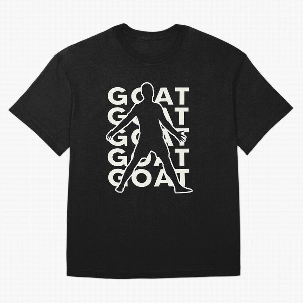 Cristiano Ronaldo the goat CR7 Oversized T-Shirt Make Every Kick Count in FIFA World Cup 2026 Made for Haaland, France Energy, Classic Soccer Heritage, Championship Pressure, Fan Loyalty and International Pride; Ideal for Passionate Fans Who Love