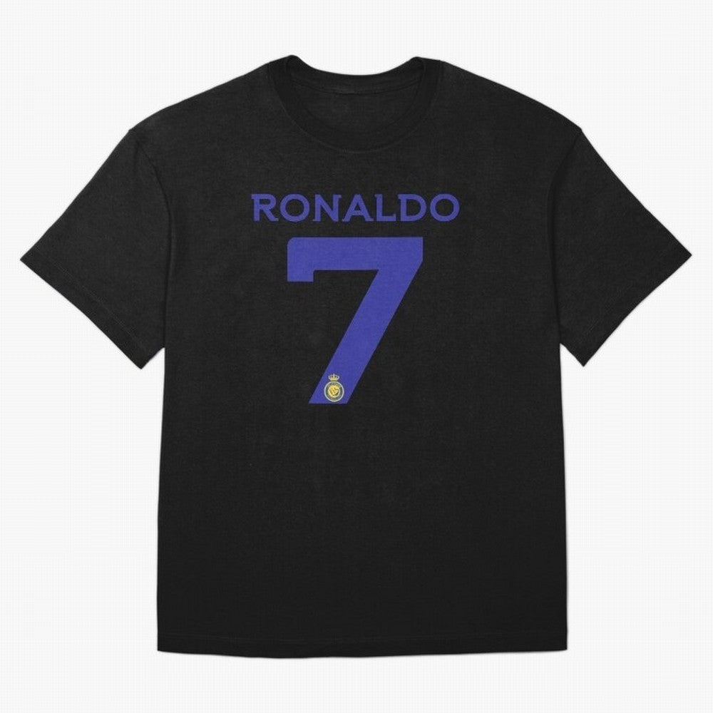 Ronaldo 7 Al-Nassr Football Club - Oversized T-Shirt Fuel Your Fan Pride for FIFA World Cup 2026 Group Stage Highlighting Messi and Cristiano Ronaldo, Portugal Energy, Football Passion, Legendary Performances, Festival Vibes and Supporter