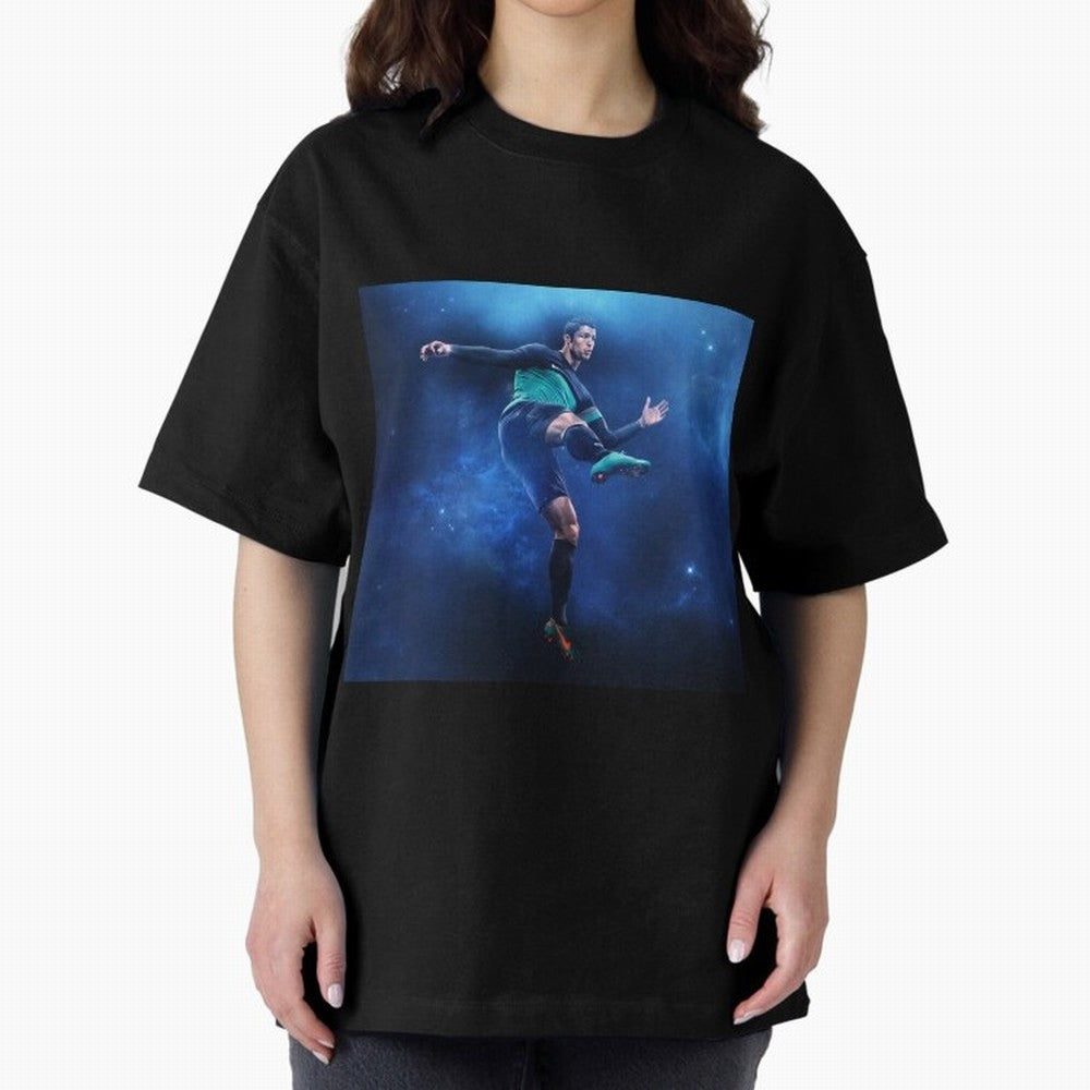 cristiano ronaldo #005 Oversized T-Shirt Represent Fans Who Live for FIFA World Cup 2026 USA Canada Mexico with Haaland and Mbappe, France Energy, Champion Mindset, Group Stage Buzz, Knockout Tension and Passionate Fan Culture; Perfect for Fans,