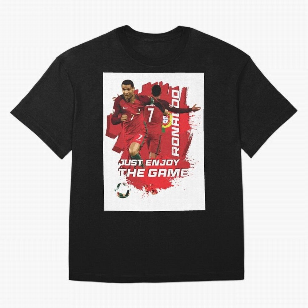 Cristiano Ronaldo Oversized T-Shirt Celebrate the Stars of FIFA World Cup 2026 Group Stage Spirit, Driven by Netherlands, CR7, Tournament Hype, Historic Matchups, Family Viewing Parties and Global Sports Pride; Great for Supporters Who Love