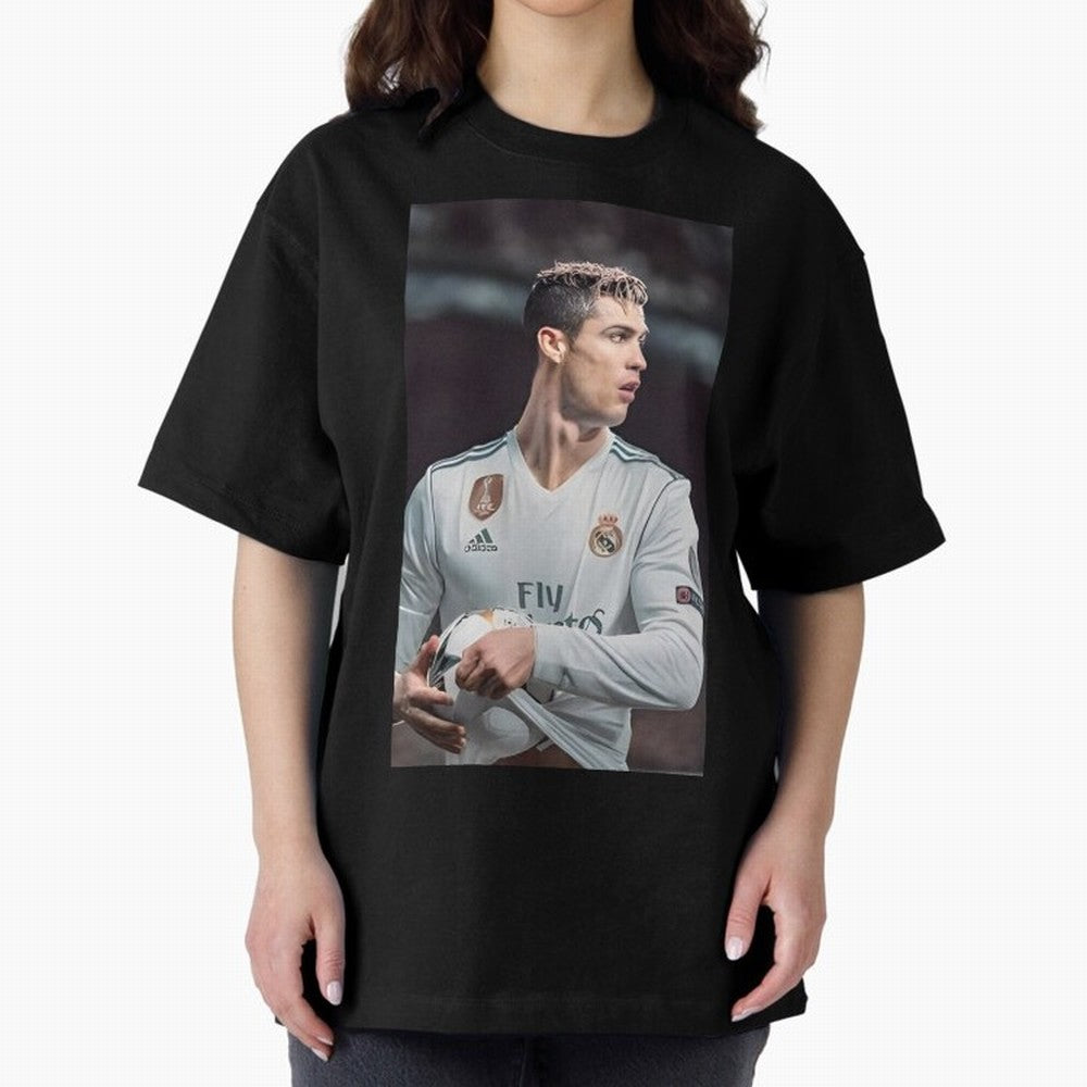 Cr7 Oversized T-Shirt Celebrate Classic Football Spirit in Global Football Passion for FIFA World Cup 2026, Made for Neymar, Argentina, France and Brazil, Champion Mindset, Group Stage Buzz, Knockout Tension and Passionate Fan Culture; Great for