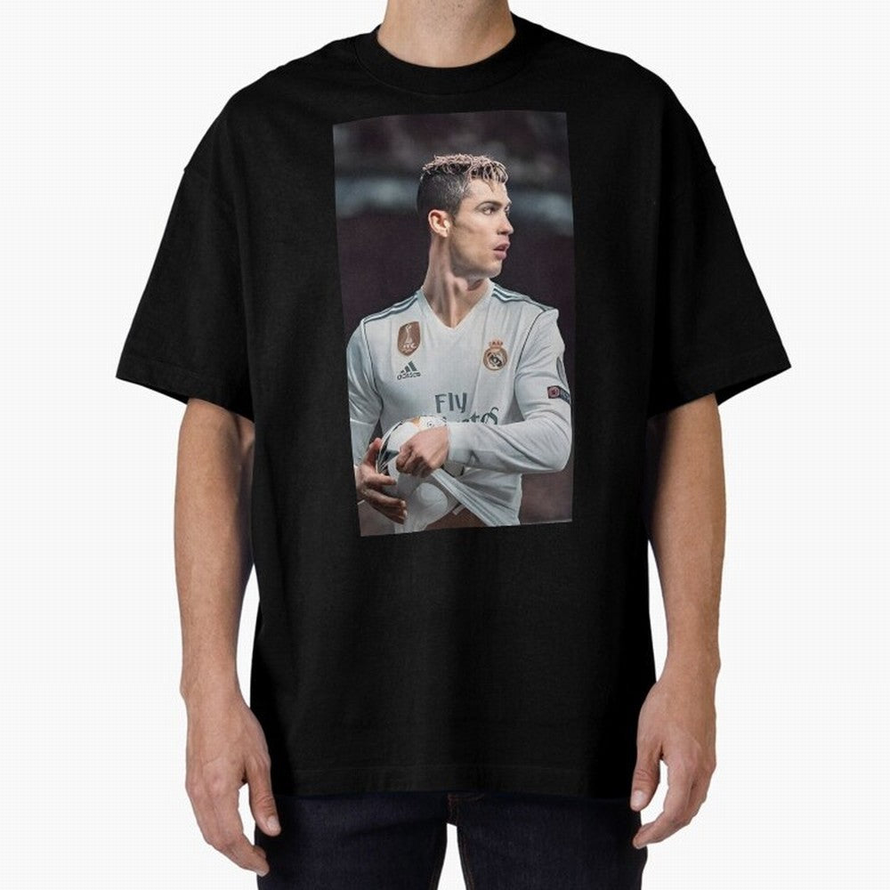 Cr7 Oversized T-Shirt Celebrate Classic Football Spirit in Global Football Passion for FIFA World Cup 2026, Made for Neymar, Argentina, France and Brazil, Champion Mindset, Group Stage Buzz, Knockout Tension and Passionate Fan Culture; Great for
