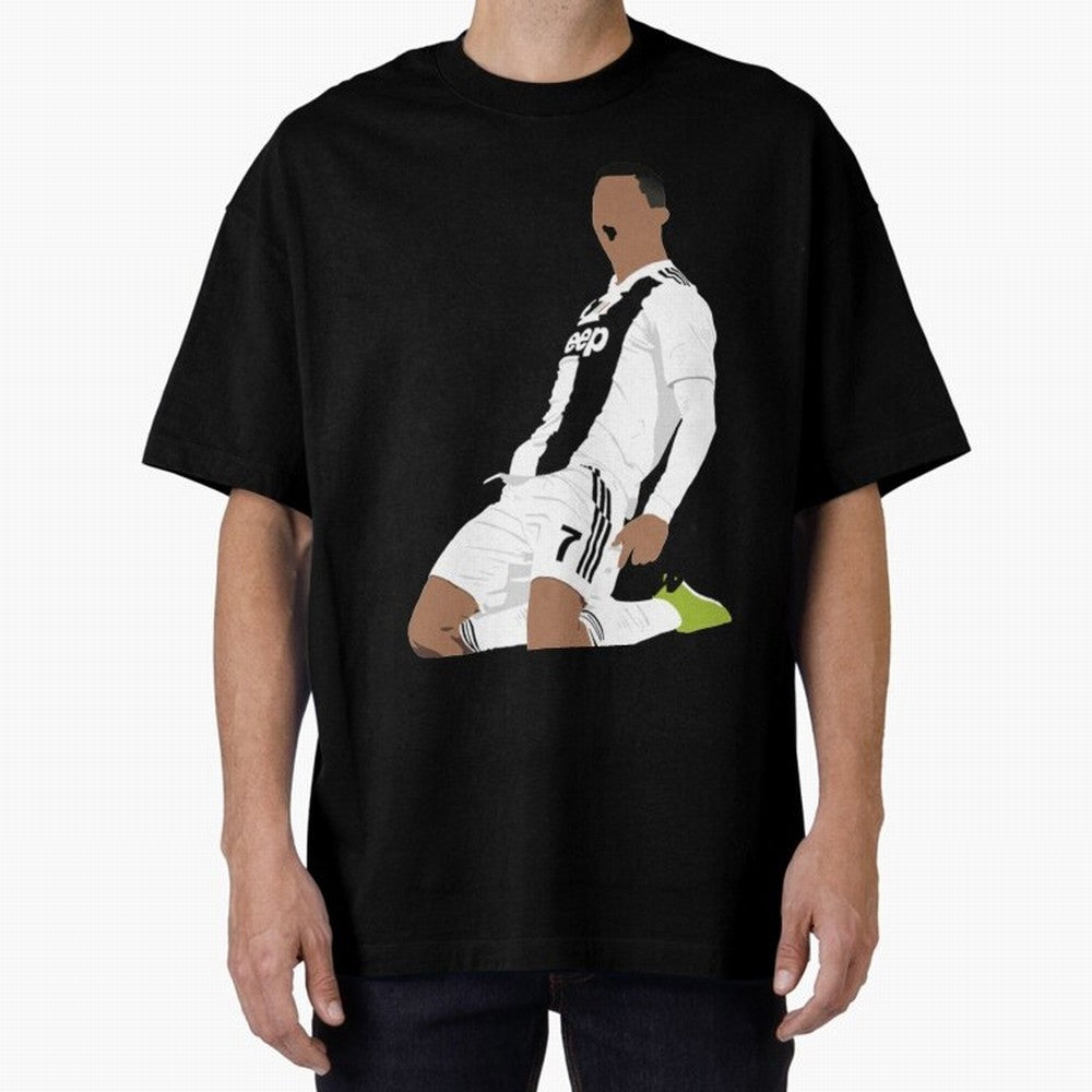 Cristiano Ronaldo Cristiano Ronaldo Oversized T-Shirt Carry the Dream of FIFA World Cup 2026 Spirit, Capturing Spain, Messi, Sports Nostalgia, International Competition, Famous Players and Unforgettable Victories; Created for Match Day Parties,