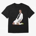 Cristiano Ronaldo Cristiano Ronaldo Oversized T-Shirt Carry the Dream of FIFA World Cup 2026 Spirit, Capturing Spain, Messi, Sports Nostalgia, International Competition, Famous Players and Unforgettable Victories; Created for Match Day Parties,