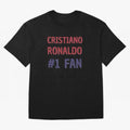 Cristiano Ronaldo - #1 Fan Oversized T-Shirt Bring Match Day Fire to FIFA World Cup 2026 Group Stage Spirit, Built around Spain, Neymar, Match Day Excitement, Supporter Culture, Golden Goals and Global Football Passion; Perfect for People Who Love