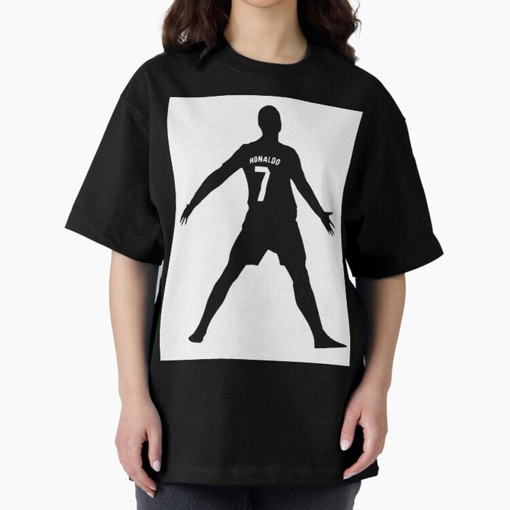 Cristiano Ronaldo #7108 Oversized T-Shirt Make Every Kick Count in the FIFA World Cup 2026 USA Canada Mexico Journey through Messi Highlights, England, France and Netherlands Pride, Global Supporter Spirit, Legendary Goals, National Colors and