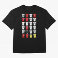 Cristiano Ronaldo Football Oversized T-Shirt Bring a Vintage Feel to FIFA World Cup 2026 Group Stage Spirit, Made for France and Portugal, Cristiano Ronaldo, Stadium Memories, Football Loyalty, International Chants and Championship Tradition; Made