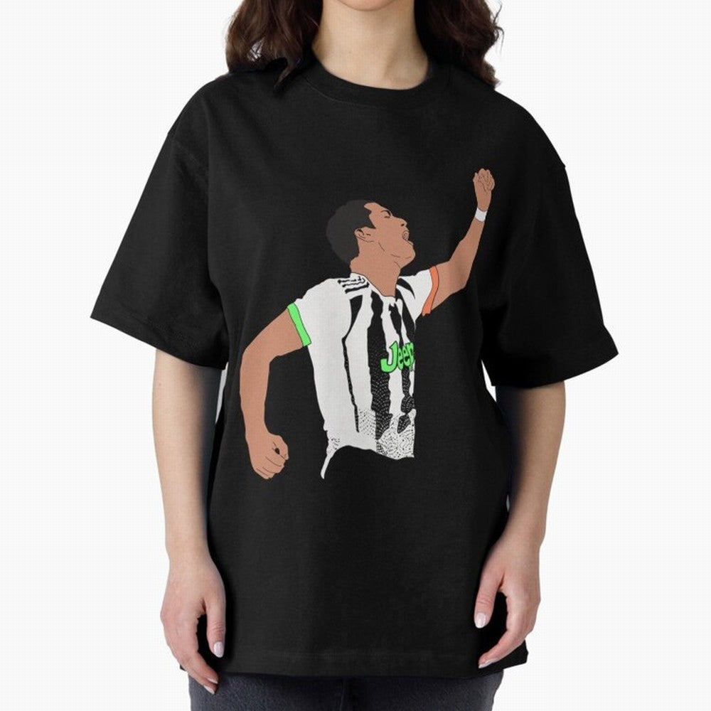 Cristiano Ronaldo Cristiano Ronaldo Juve Oversized T-Shirt Build FIFA World Cup 2026 Connected to Cristiano Ronaldo, England, France and Netherlands Energy, Supporter Pride, Iconic Celebrations, Legendary Names and Global Match Day Energy; Built