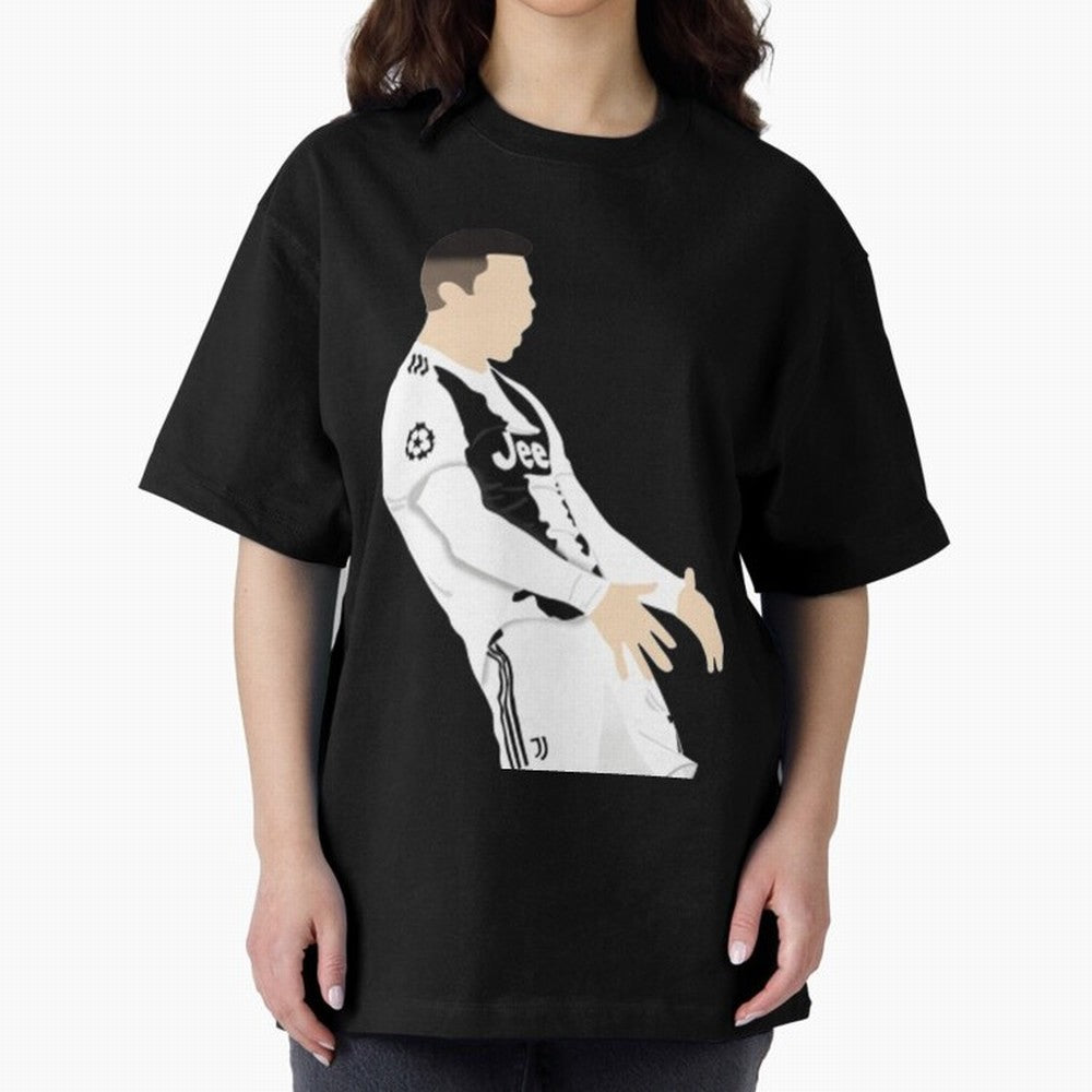 Cristiano Ronaldo Cristiano Ronaldo cr7 Oversized T-Shirt Cheer for Match Day Hype around FIFA World Cup 2026 USA Canada Mexico, Cristiano Ronaldo, Haaland and CR7, Argentina, Sports Nostalgia, International Competition, Famous Players and