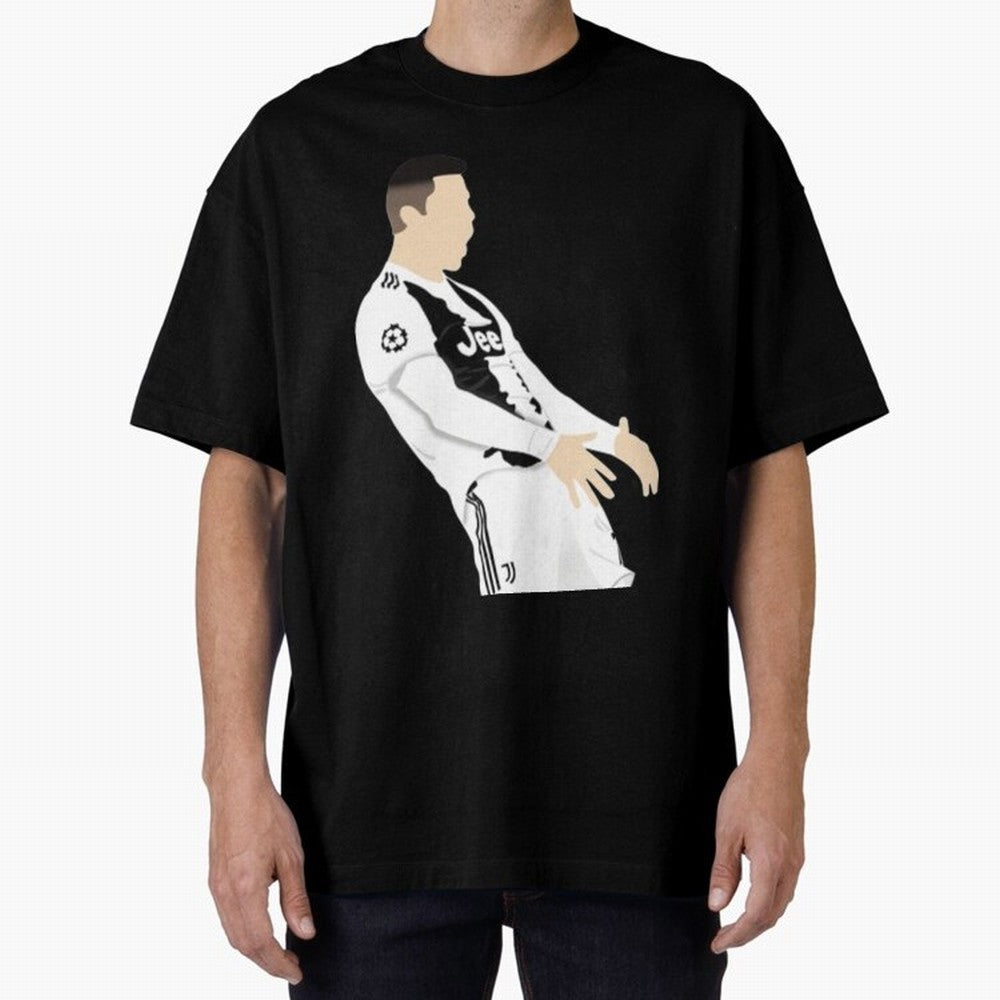 Cristiano Ronaldo Cristiano Ronaldo cr7 Oversized T-Shirt Cheer for Match Day Hype around FIFA World Cup 2026 USA Canada Mexico, Cristiano Ronaldo, Haaland and CR7, Argentina, Sports Nostalgia, International Competition, Famous Players and