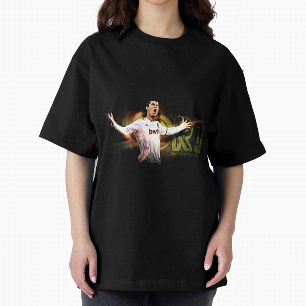 cristiano ronaldo 887 Oversized T-Shirt Bring Trophy Dreams to the FIFA World Cup 2026 Journey through Mbappe and Neymar Highlights, Argentina, France and Brazil Pride, Football Passion, Legendary Performances, Festival Vibes and Supporter