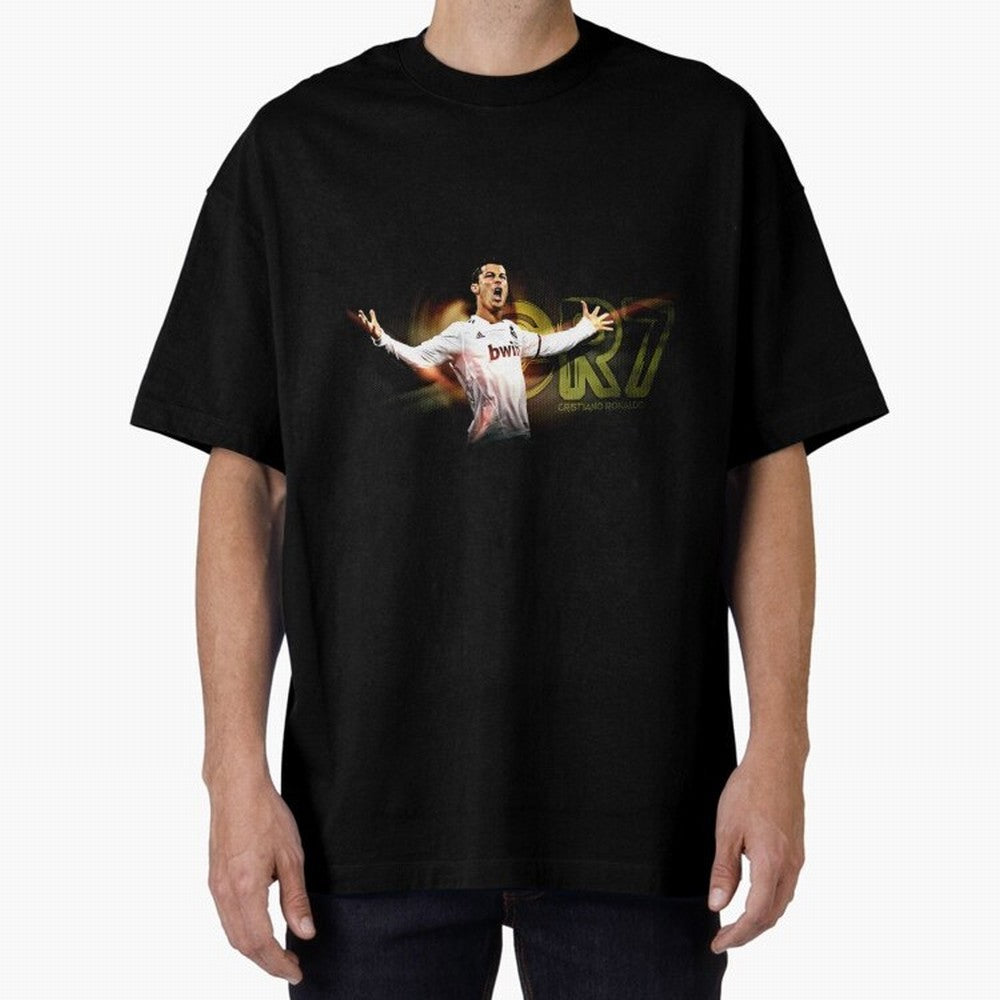 cristiano ronaldo 887 Oversized T-Shirt Bring Trophy Dreams to the FIFA World Cup 2026 Journey through Mbappe and Neymar Highlights, Argentina, France and Brazil Pride, Football Passion, Legendary Performances, Festival Vibes and Supporter