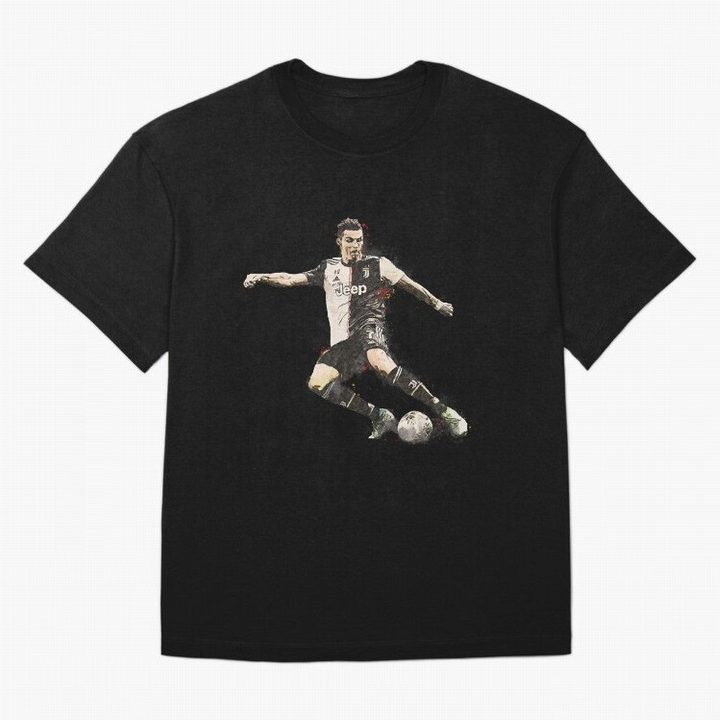 Cristiano Ronaldo Oversized T-Shirt Stand Proud for FIFA World Cup 2026 USA Canada Mexico Featuring Neymar, Brazil Energy, Global Supporter Spirit, Legendary Goals, National Colors and Tournament Celebration; Perfect for Supporters Who Want Bold