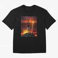 CR7 Art iPhone casss Oversized T-Shirt Join the Global Buzz around Match Day Hype around FIFA World Cup 2026 Group Stage, Cristiano Ronaldo, Spain, Classic Soccer Heritage, Championship Pressure, Fan Loyalty and International Pride; Made for