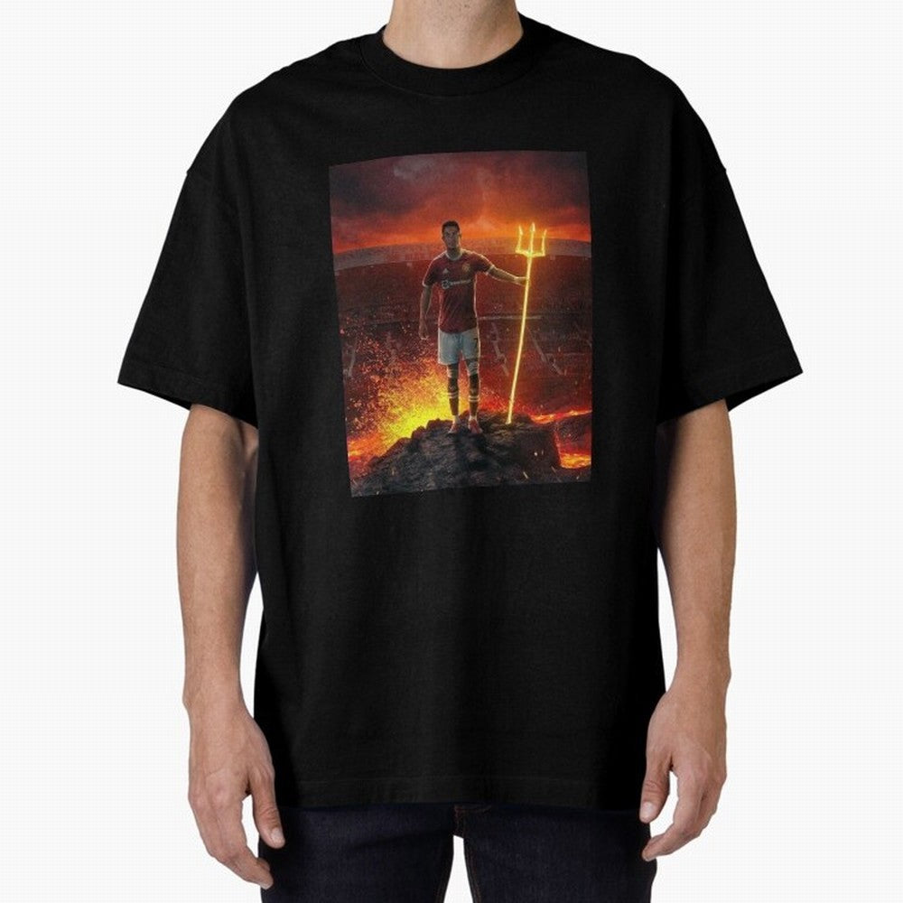 CR7 Art iPhone casss Oversized T-Shirt Join the Global Buzz around Match Day Hype around FIFA World Cup 2026 Group Stage, Cristiano Ronaldo, Spain, Classic Soccer Heritage, Championship Pressure, Fan Loyalty and International Pride; Made for