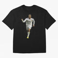 Cristiano Cool Sticker Oversized T-Shirt Bring a Champion Mindset to FIFA World Cup 2026 USA Canada Mexico for Fans of Mbappe and Portugal, Spain and Germany, Bringing Global Supporter Spirit, Legendary Goals, National Colors and Tournament