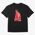 Cristiano Ronaldo - Manchester United Legend Art Oversized T-Shirt Celebrate Football Dreams Across Match Day Hype around FIFA World Cup 2026 USA Canada Mexico, Mbappe and Neymar, France, Fan Favorite Moments, National Team Passion, Big Match Drama