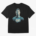 CR7 Oversized T-Shirt Support FIFA World Cup 2026 USA Canada Mexico Spirit, Filled with France and Portugal, CR7, Global Supporter Spirit, Legendary Goals, National Colors and Tournament Celebration; Perfect for Supporters Who Want Bold Football
