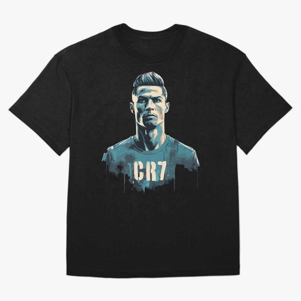 CR7 Oversized T-Shirt Support FIFA World Cup 2026 USA Canada Mexico Spirit, Filled with France and Portugal, CR7, Global Supporter Spirit, Legendary Goals, National Colors and Tournament Celebration; Perfect for Supporters Who Want Bold Football