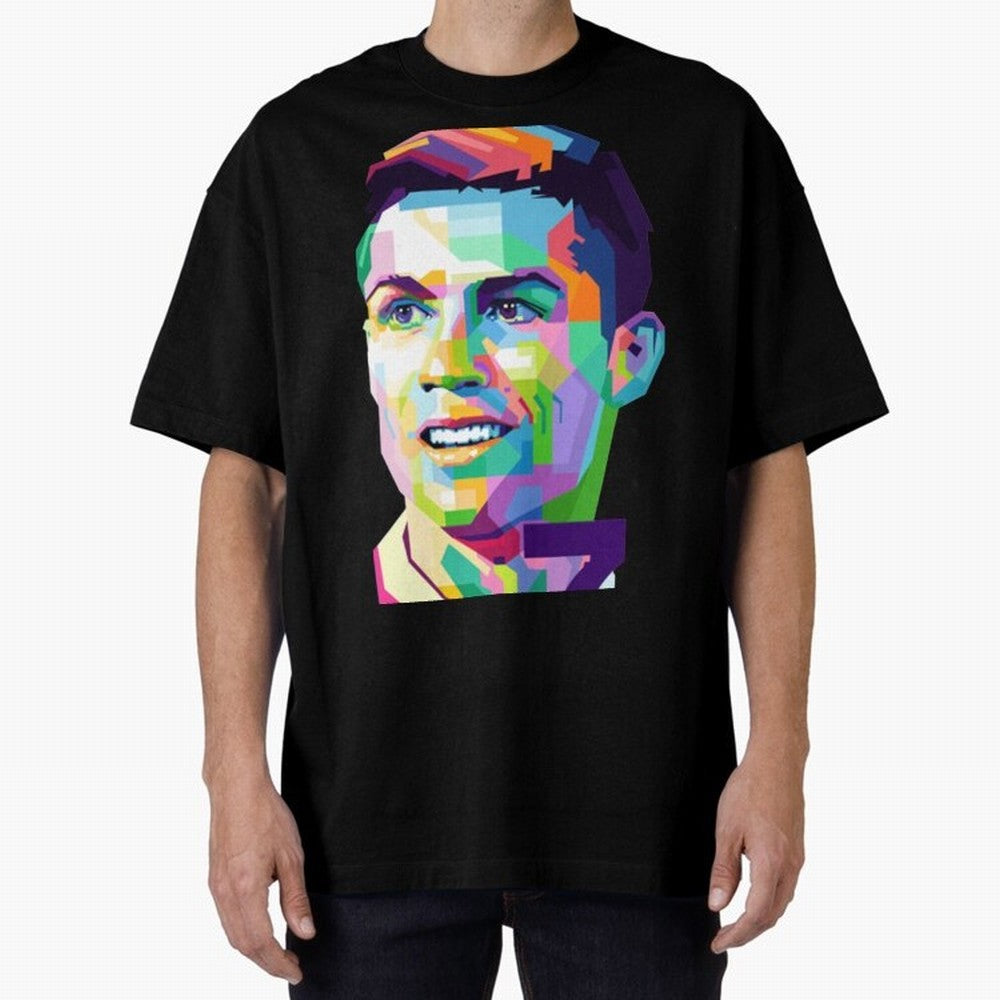 Cristiano Ronaldo CRISTIANO RONALDO 7 Oversized T-Shirt Represent Fans Who Live for FIFA World Cup 2026 USA Canada Mexico Made for Mbappe and Neymar, Portugal Energy, Fan Favorite Moments, National Team Passion, Big Match Drama and Soccer History;
