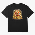 CR7 Five Ballon d'Or Trophies Cartoon ¨C Football Legend Illustration Oversized T-Shirt Discover FIFA World Cup 2026 USA Canada Mexico Spirit, Featuring Germany, Messi and Cristiano Ronaldo, Stadium Chants, National Pride, Trophy Dreams and