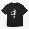 Cristiano Ronaldo Celebration Oversized T-Shirt Live for the Drama of FIFA World Cup 2026 Group Stage for Fans of Messi, CR7 and Mbappe and Argentina and Brazil, Bringing Vintage Soccer Flavor, Modern Football Stars, National Flags and Final Night